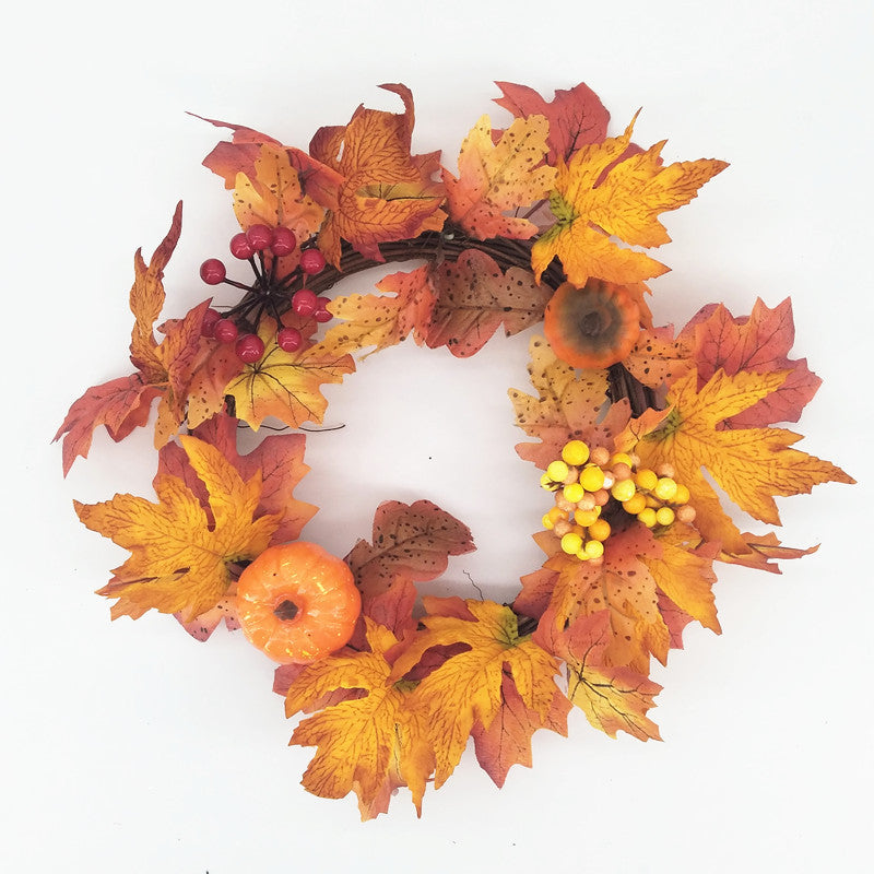 Christmas & Thanksgiving Wreath | Festive Holiday Decoration