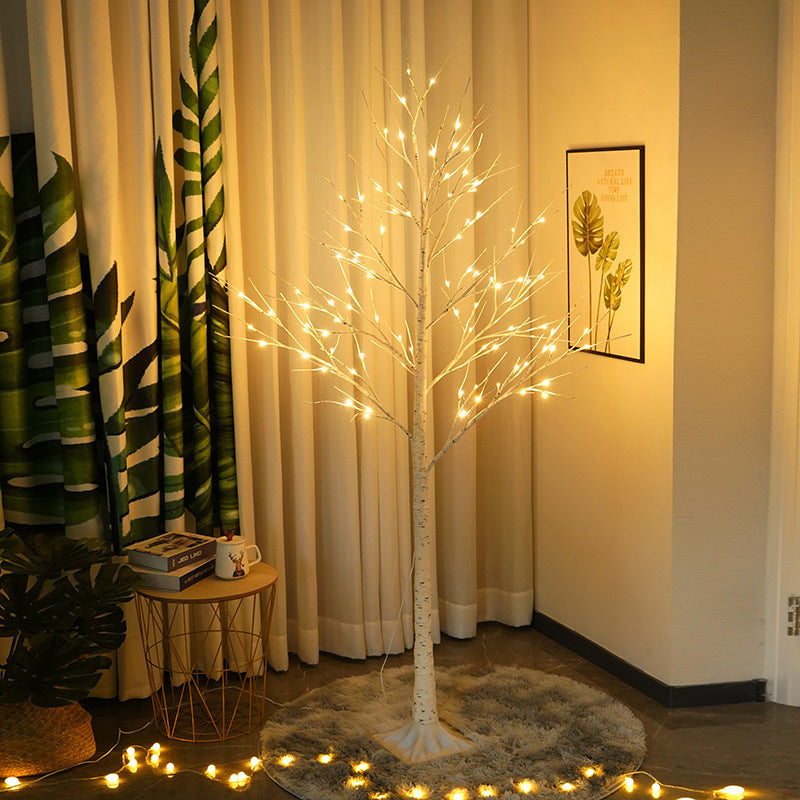 LED Thanksgiving Birch Lamp | Indoor Landscape Home Decoration