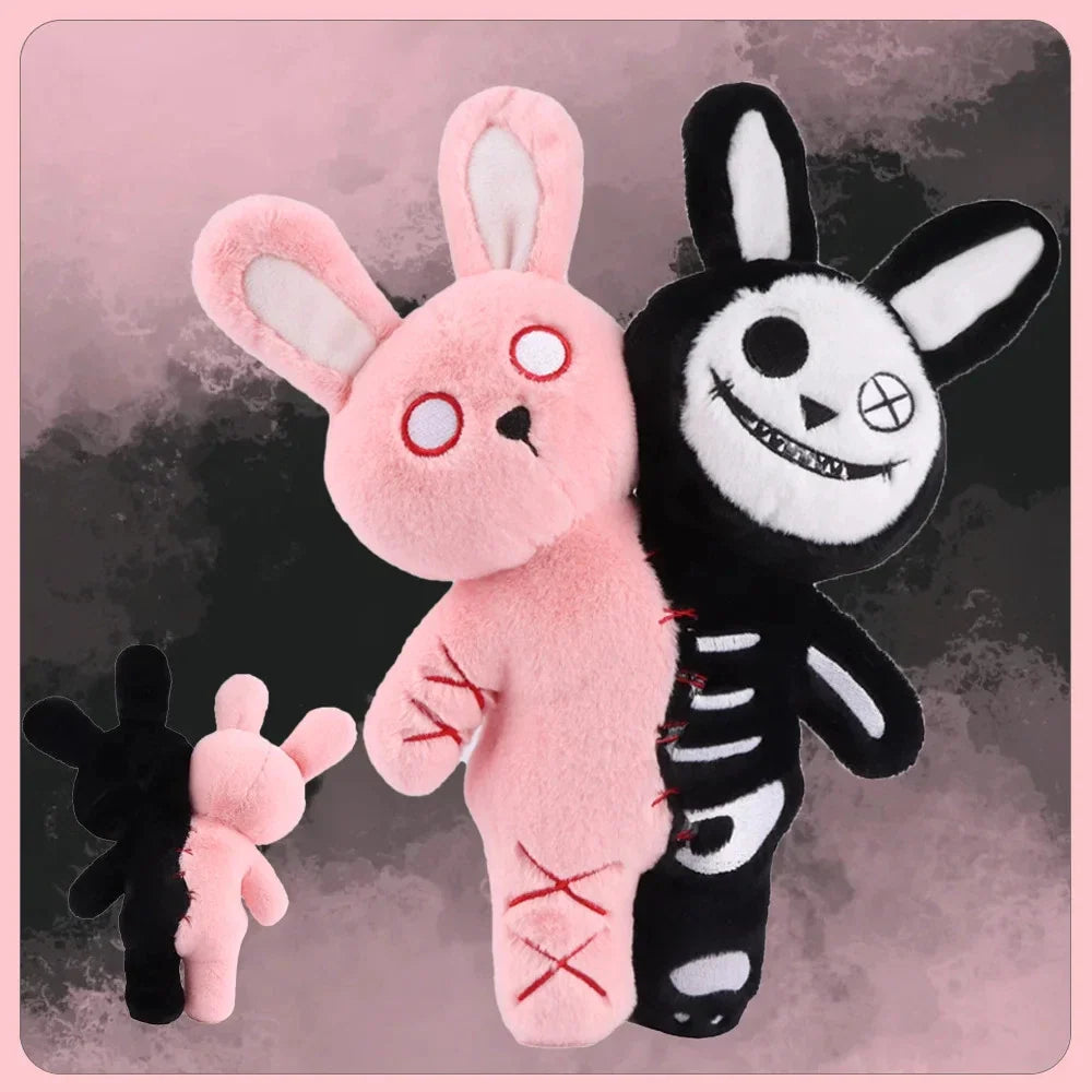 Creepy Bunny Plush- Cute Halloween Horror Plush Toy